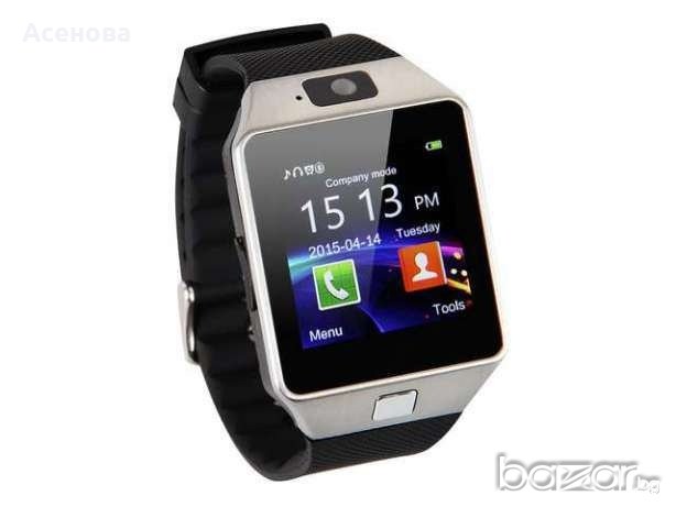 Умен часовник слот за сим и протектор, Smart Watch for Android Phone