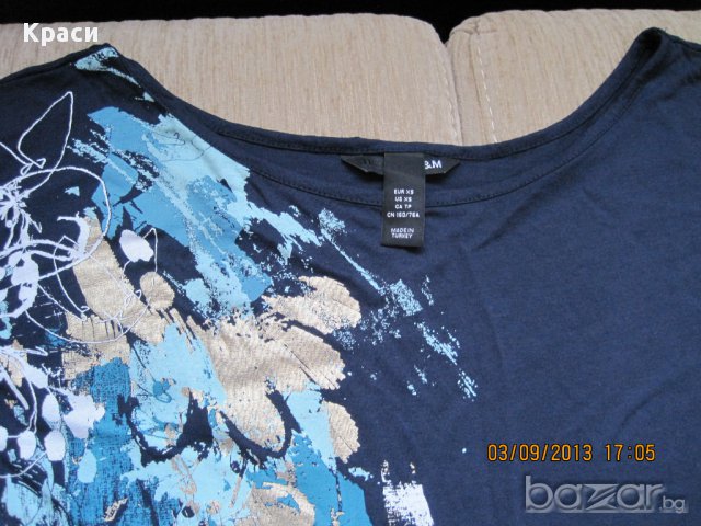 Блузка с 3/4 ръкав Н&М - С р-р, снимка 8 - Блузи с дълъг ръкав и пуловери - 17465416