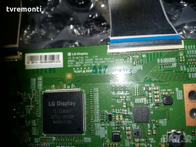T-Con Board 6870C-0552A 6871L-4024B, снимка 2 - Части и Платки - 21681272