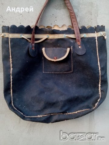 Старинна чанта,торба, снимка 2 - Антикварни и старинни предмети - 19669350