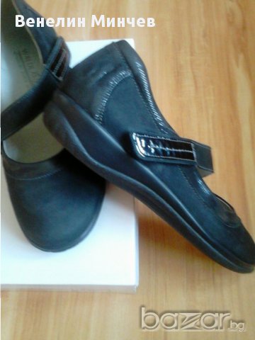 Черни обувки, снимка 2 - Дамски ежедневни обувки - 18380587