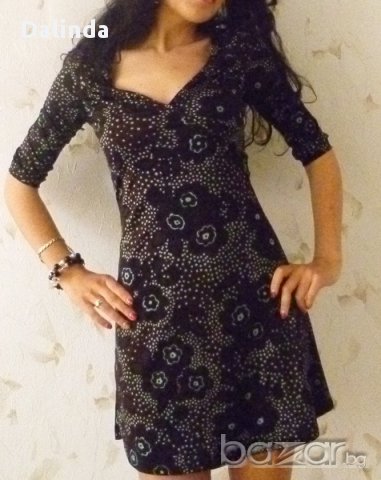 Рокля с 3/4 ръкав, снимка 5 - Рокли - 12616486