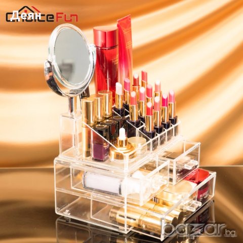 1788 Органайзер за козметика с огледало, снимка 4 - Други - 19530813