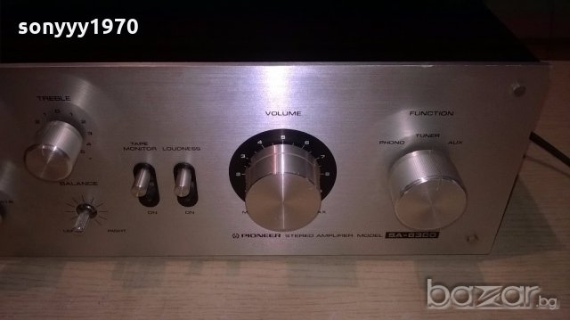 ПОРЪЧАН-pioneer sa-6300 stereo amplifier-made in japan-внос швеицария, снимка 11 - Ресийвъри, усилватели, смесителни пултове - 18708221
