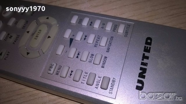 united-remote-внос швеицария, снимка 8 - Ресийвъри, усилватели, смесителни пултове - 18373841