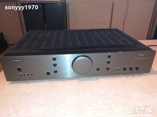 siemens rv420 r7 selected edition-amplifier-внос швеицария, снимка 7 - Ресийвъри, усилватели, смесителни пултове - 21575733