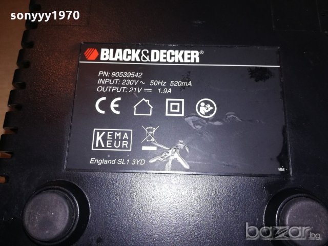 black & decker lithium power-charger+battery-внос швеицария, снимка 16 - Други инструменти - 21444555