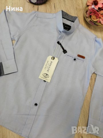 Риза синя Breeze , снимка 3 - Детски ризи - 25924852