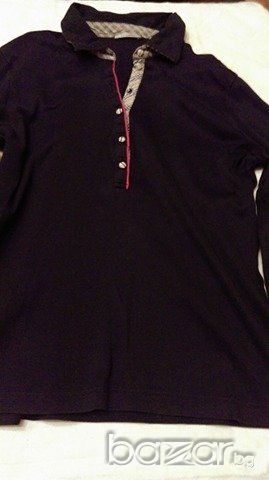 Дамска блуза тип Бърбъри, снимка 1 - Блузи с дълъг ръкав и пуловери - 20803214