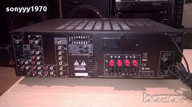 Denon dra-700ae rds receiver 245w-внос швеицария, снимка 10 - Ресийвъри, усилватели, смесителни пултове - 15468994
