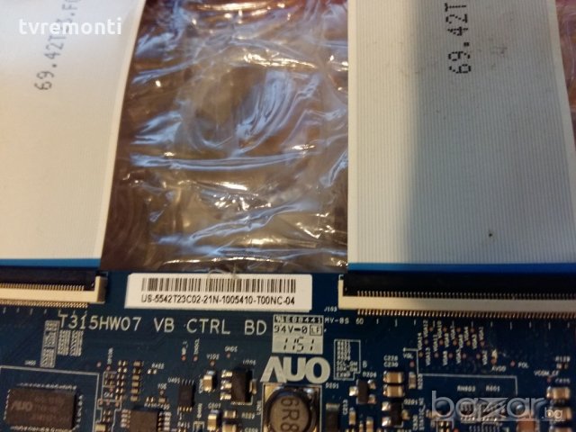 T-CONTROL BOARD T315HW07 VB 31T14-C0J, снимка 2 - Части и Платки - 19375352