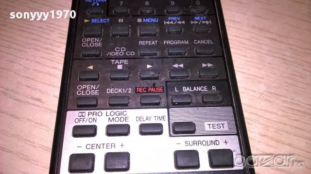 Technics dcc/phono/cd/tuner/vcd/vdp-full remote control-от швеицария, снимка 12 - Други - 17420177