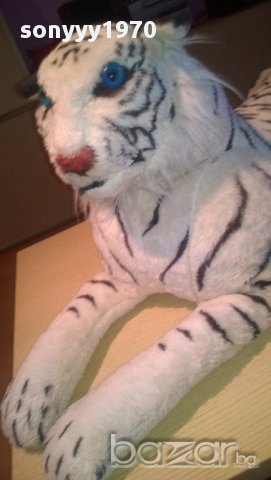 ОГРОМЕН тигър-бенгалски-внос швеицария, снимка 12 - Плюшени играчки - 11467779