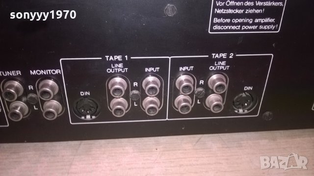 Dual amplifier 2x90w-made in germany-внос швеицария, снимка 8 - Ресийвъри, усилватели, смесителни пултове - 23081374