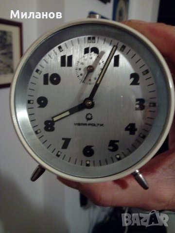 Полски настолен часовник,будилник