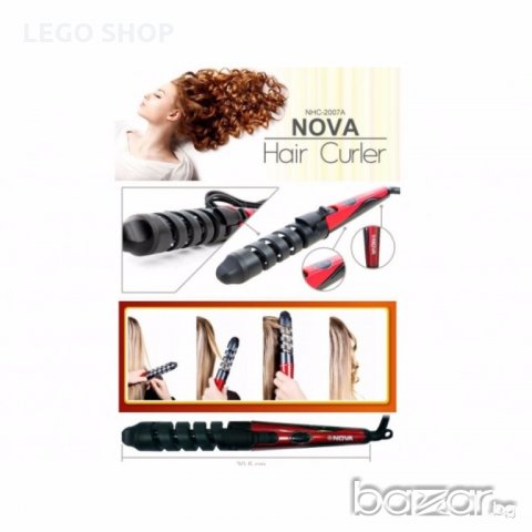 Професионална керамична маша за перфектни къдрици, снимка 1