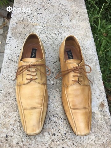 Оригинални мъжки обувки Mezlan от естествена кожа, снимка 2 - Официални обувки - 22557390