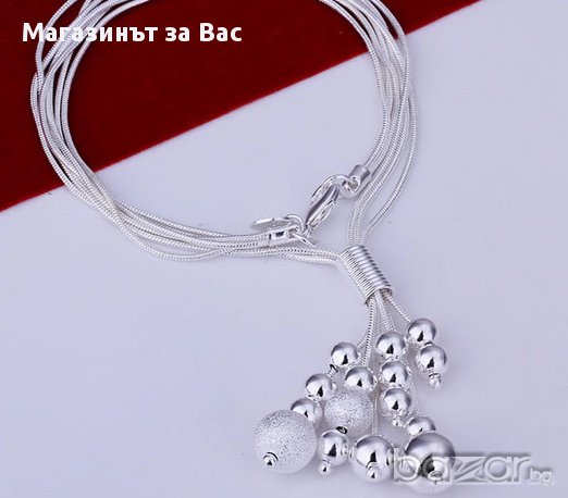 Грандиозно колие с топчета, снимка 3 - Колиета, медальони, синджири - 17495796