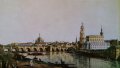 Стара антикварна картичка Canaletto от старият майстор  Belotto, художествена галерия Дрезден, снимка 1 - Антикварни и старинни предмети - 13085391