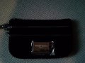 Нова чанта/клъч кадифе Giorgio Armani Velvet Black Wristlet оригинал, снимка 4