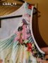 Дам.рокля-"COLOURS"-/вискоза/-цвят-шарена. Закупена от Италия., снимка 7