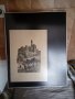 стара картина-графика, снимка 4