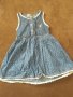 Детска дънкова рокля , снимка 1 - Бебешки рокли - 25191678