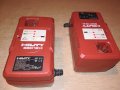 hilti-charger-2бр-внос швеицария, снимка 1
