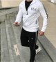 Мъжки спортен екип armani black&white, снимка 1 - Спортни дрехи, екипи - 21812104
