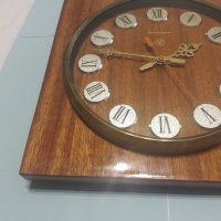 Ретро стенен часовник-Янтар , снимка 12 - Антикварни и старинни предмети - 24301565