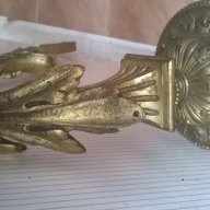 две бронзови рамена за полилей,аплик, снимка 3 - Антикварни и старинни предмети - 17701556