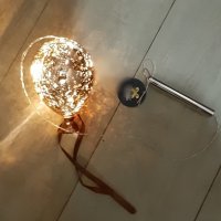 Стъклен балон с вградено ЛЕД осветление, снимка 7 - Декорация за дома - 26030984