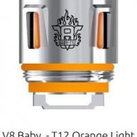Smok V8 Baby T12 Orange Light Coil изпарители нагреватели, снимка 1 - Аксесоари за електронни цигари - 21784606