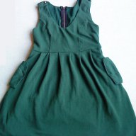 Зелена рокля, снимка 1 - Рокли - 17230369