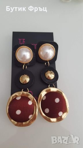 Обеци тина, снимка 1