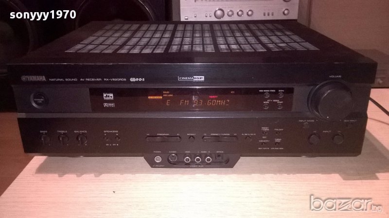 yamaha rx-v520rds/250w-receiver-внос швеицария, снимка 1