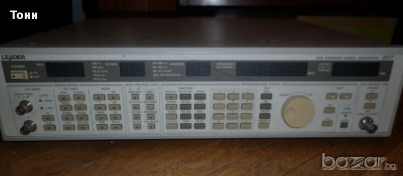 Leader 3217 RDS Standard Signal Generator 3217 B&H Photo Video, снимка 1