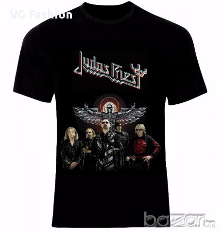  Judas Priest Metal Rock Тениска Мъжка/Дамска S до 2XL