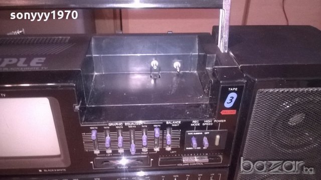 tensai rtc-8315 tv/triple cassette/tuner-внос швеицария, снимка 15 - Радиокасетофони, транзистори - 18605262