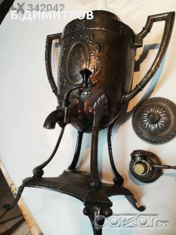 Самовар Германия WMF, снимка 8 - Антикварни и старинни предмети - 13537028