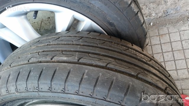4 броя гуми 215/60/17 от Нисан Джук- 150лв, снимка 3 - Гуми и джанти - 13407862