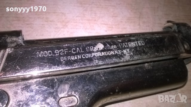 p.beretta mod 92f cal 9 made in italy-внос швеицария, снимка 15 - Колекции - 26184655