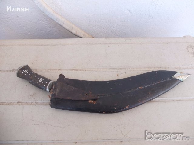 Продавам непалски нож, снимка 3 - Антикварни и старинни предмети - 20098136