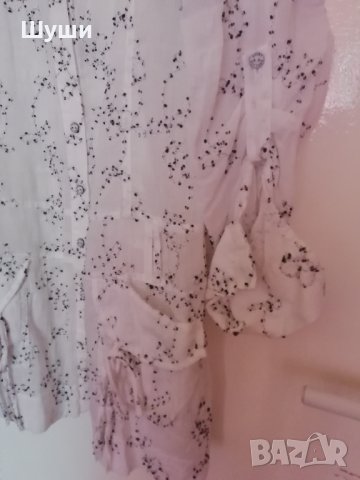 Дизайнерска риза туника, снимка 4 - Туники - 25409335