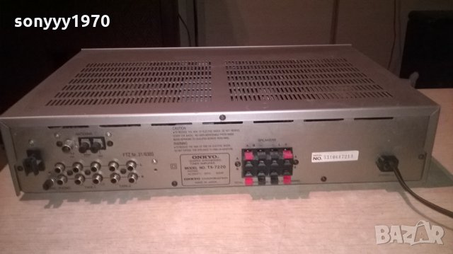 &onkyo tx-7220 stereo receiver-made in japan-внос швеицария, снимка 14 - Ресийвъри, усилватели, смесителни пултове - 23957705