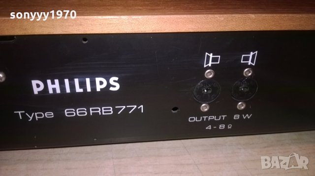 &philips type 66rb771 hifi receiver-внос швеция, снимка 15 - Ресийвъри, усилватели, смесителни пултове - 25383604