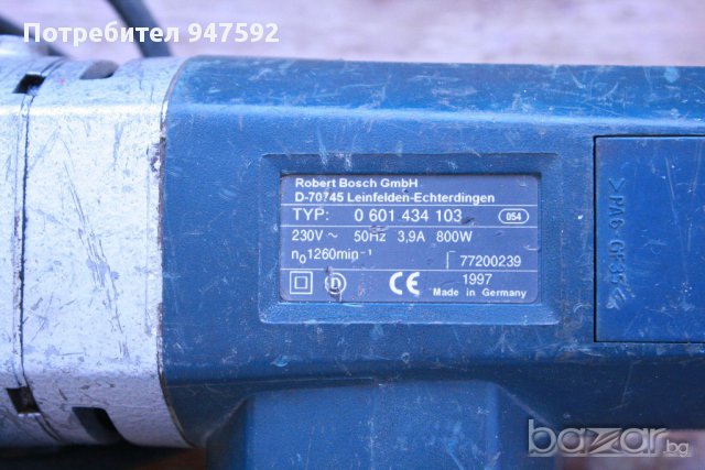 Професионален "Ударен Гайковерт БОШ” , снимка 4 - Други машини и части - 10111004