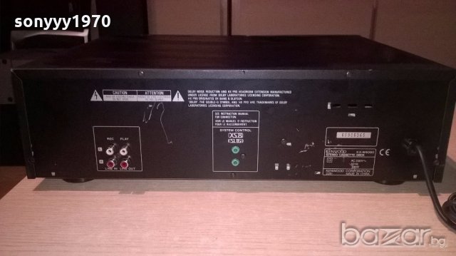 kenwood kx-w4080 deck-внос швеицария, снимка 14 - Ресийвъри, усилватели, смесителни пултове - 18815065
