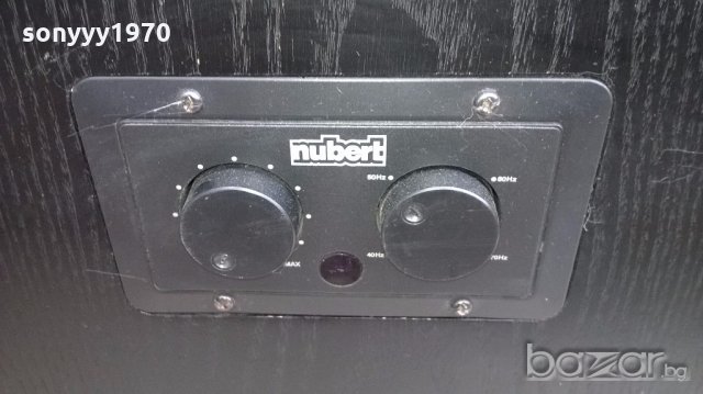 nubert nuline aw-110 speaker factory-active sub-внос швеицария, снимка 7 - Тонколони - 19955459