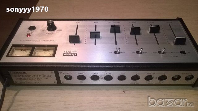 Vivanco 9750-mixer-музикантски мишпулт-внос швеицария, снимка 5 - Ресийвъри, усилватели, смесителни пултове - 15676539
